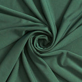 Luxury Grade Material— Hunter Green Color—Stretch Jersey Knit —58" Wide—100% Polyester Fabric—Sold by The Yard